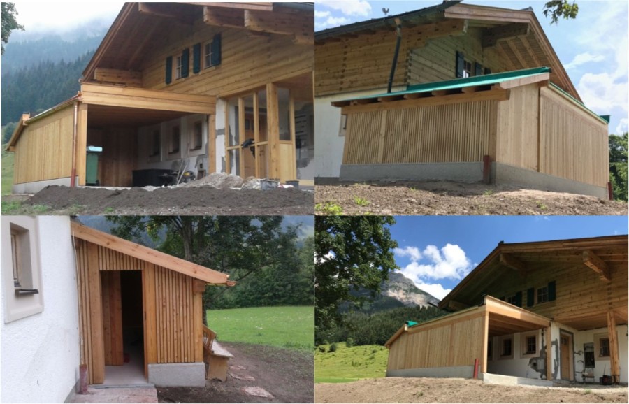 Holzbau Zimmerei Carport Pinzgau 5